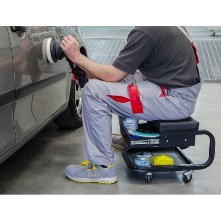 Tabouret mobile d’atelier avec tiroir NTools Tabouret mobile d’atelier avec tiroir NTools