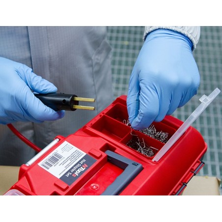 Agrafeuse pour le soudage des plastiques