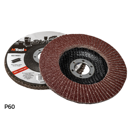 Disque à lamelle de 125 mm en zirconium pour acier – NTools LL 125