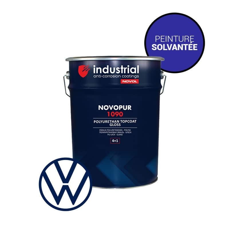 Peinture Industrielle Polyuréthane PU Novopur 1090 en pot pour Volkswagen -1L