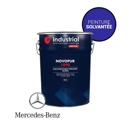 Peinture Industrielle Polyuréthane PU Novopur 1090 en pot pour Mercedes – 1L