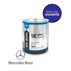 Peinture Base mate solvantée à vernir en pot pour Mercedes