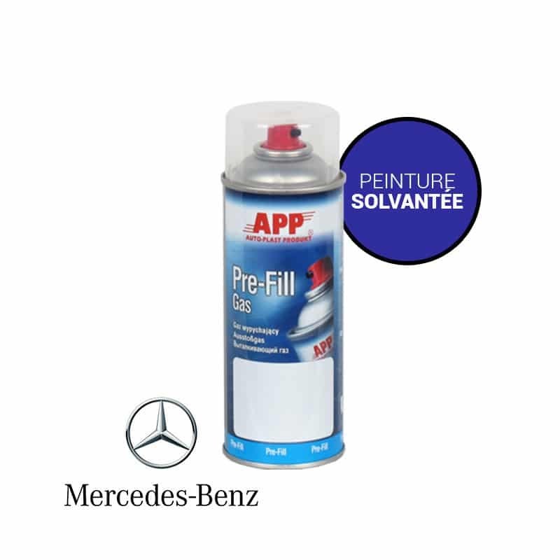 Mate solvantée à vernir aérosol pour Mercedes – 400ml