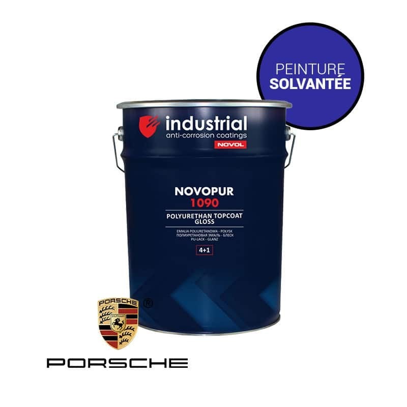 Peinture Industrielle Polyuréthane PU Novopur 1090 en pot pour Porsche – 1L