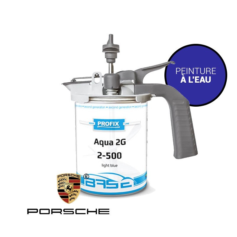 Peinture Base à l’eau Aqua 2G PROFIX en pot pour Porsche