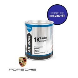 Peinture Base mate solvantée à vernir en pot pour Porsche