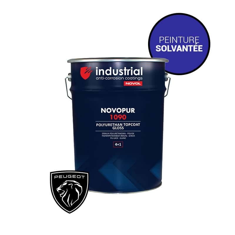 Peinture Industrielle Polyuréthane PU Novopur 1090 en pot pour Peugeot– 1L