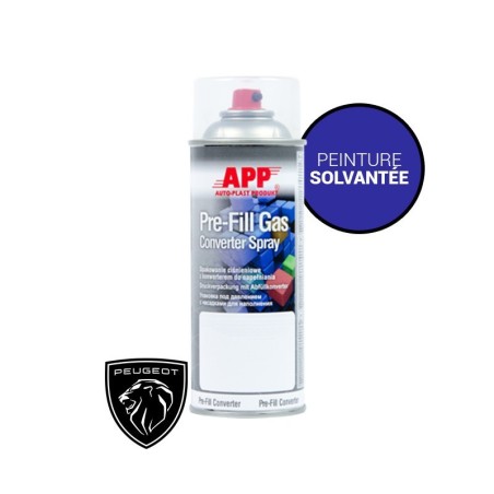 Peinture Base Mate à vernir solvant En Bombe App Pour Peugeot – 400 ml