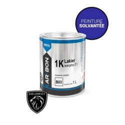 Peinture Base mate solvantée à vernir en pot pour Peugeot