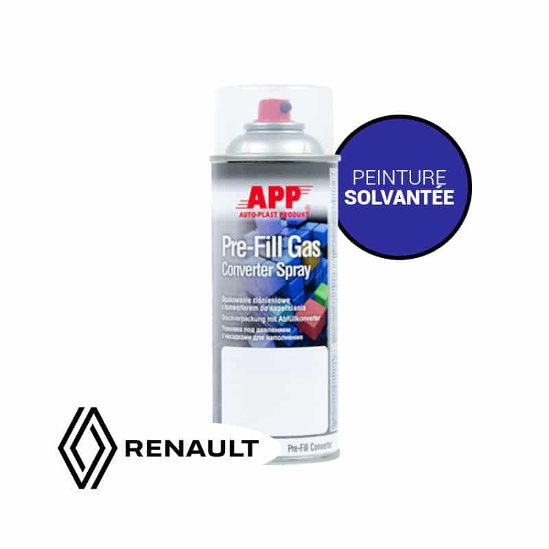 Peinture Base Mate à vernir solvant En Bombe App Pour Renault – 400 ml