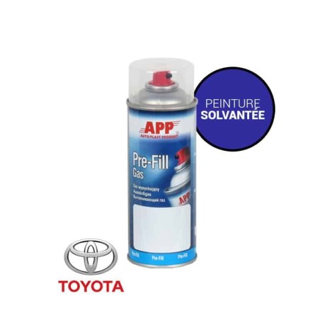 Mate solvantée à vernir aérosol pour Toyota – 400ml