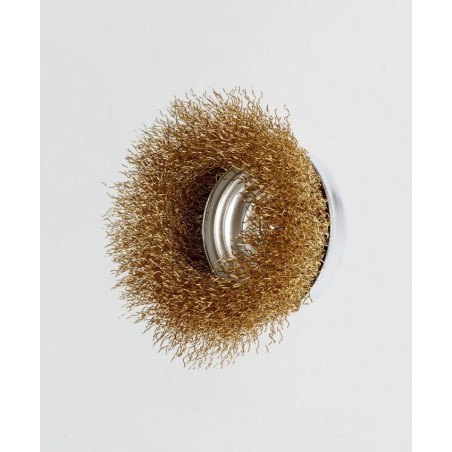 Brosse rotative d’ébavurage métallique pour perceuse Brosse rotative d’ébavurage métallique pour perceuse