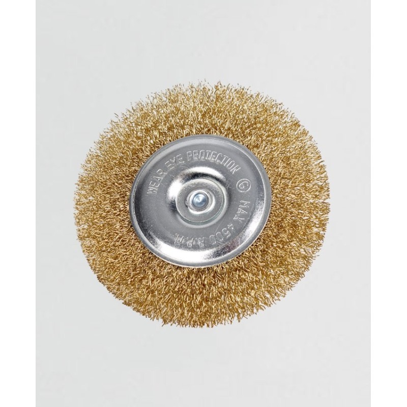 Brosse métallique plate 75mm