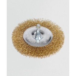 Brosse métallique sur tige pour enlever la rouille – 100mm