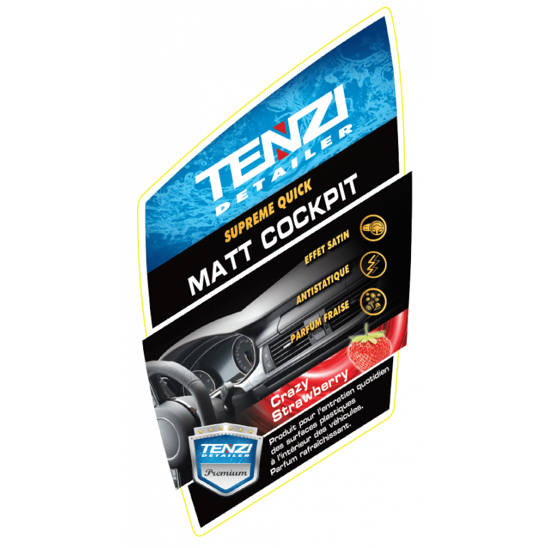 Nettoyant plastique intérieur voiture – Finition mate – TENZI Matt Cockpit