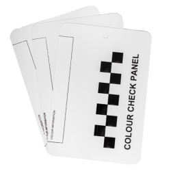 Carte plaquettes métal pour test échantillon de teinte peinture voiture –
