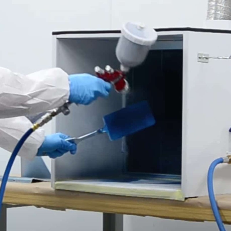 Carte plaquettes métal pour test échantillon de teinte peinture voiture –