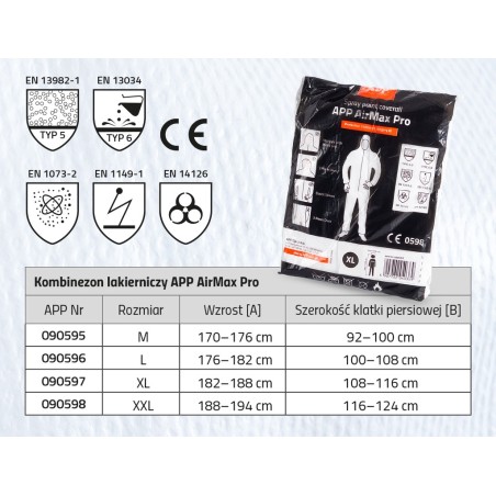 Combinaison Peinture AirMax