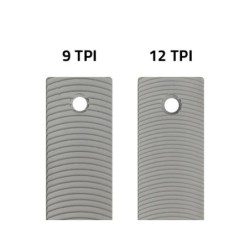 Lime de rabotage 9 ou 12TPI Râpe pour rabot NTools HB350