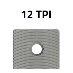 Râpe lime 12 TPI pour rabot NTools HB350