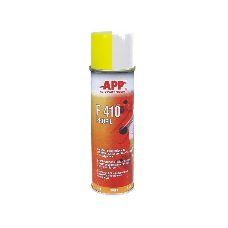 Cire pour corps creux en bombe 500ml – Anticorrosion & Transparent – APP F410