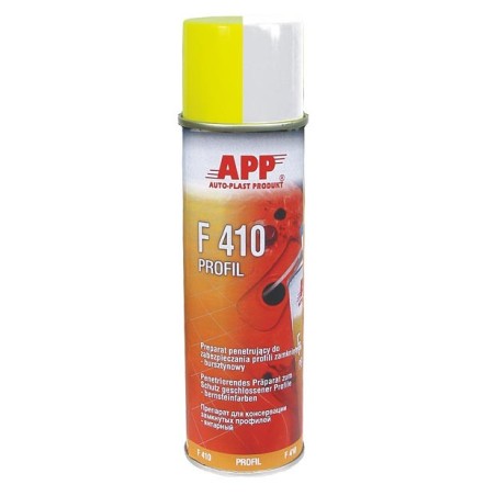 Cire pour corps creux en bombe 500ml – Anticorrosion & Transparent – APP F410