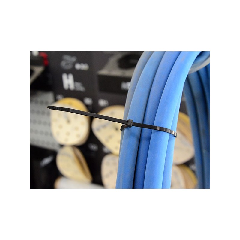 Lot de 100 Attaches De Câble – Collier De Serrage Noir – NTools ZIP100