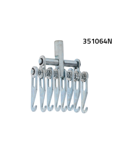 Griffe pour marteau à Inertie 6 ou 8 Dents  PW9/10