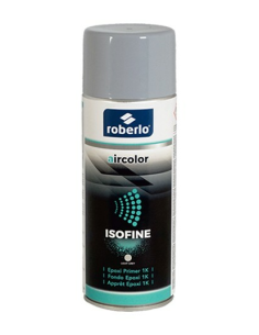 Apprêt 1K époxy en bombe 400ml – ROBERLO Isofine – Gris clair