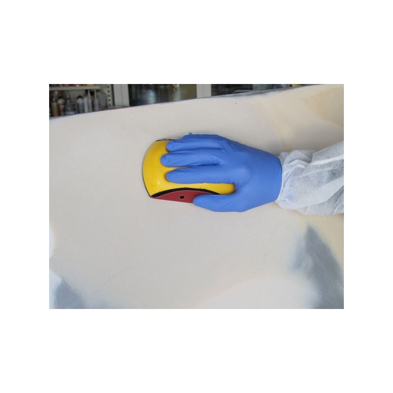 Cale de ponçage en mousse avec velcro Ø150mm