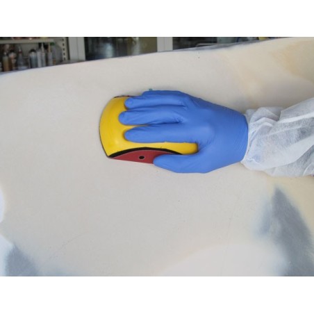 Cale de ponçage en mousse avec velcro Ø150mm