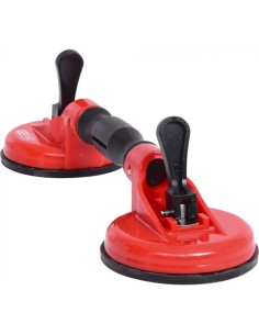 Ventouse double pour remplacement de pare-brise PWS SET