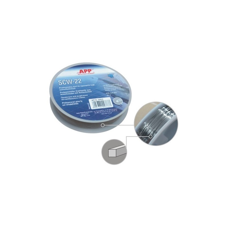 Fil pour couper les pares-brise SCW 22