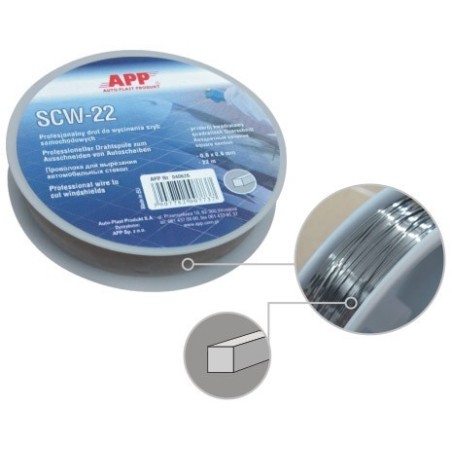 Fil pour couper les pares-brise SCW 22