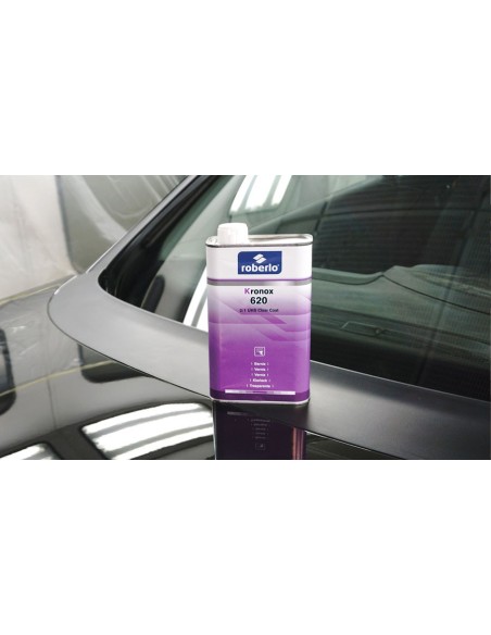 Vernis 2k UHS  en bidon de 5L + Durcisseur - ROBERLO kronox 620
