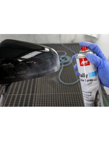 Bombe de Peinture Blanche application - résultat - avant - après Bombe de Peinture Blanche application - résultat - avant - après