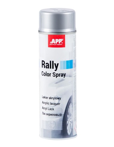 Bombe de Peinture Gris pour Jantes 600ml - APP Rally Color