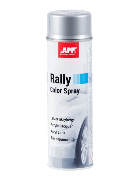 bombe de peinture Gris Aluminium pour Jantes de 600ml - APP Rally Color