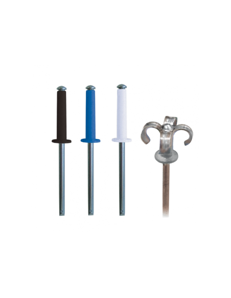 Rivets aveugles  - Rivet éclaté -  ALU COULEUR / ACIER ZINGUÉ Rivets aveugles  - Rivet éclaté -  ALU COULEUR / ACIER ZINGUÉ