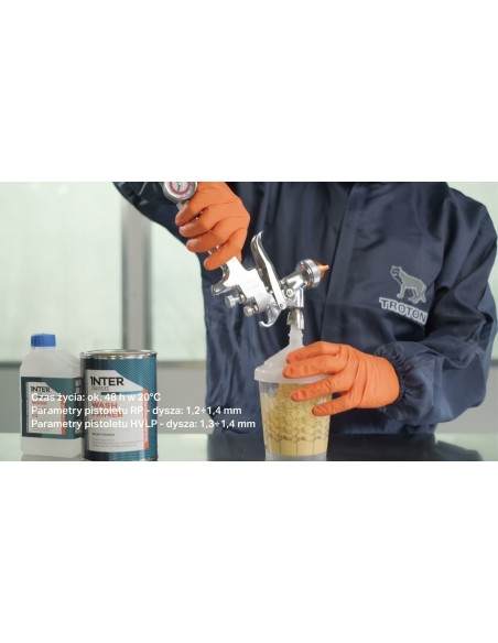 Troton Wash Primer 2K Réactivation Inter 2:1 Primer 0,8L+0,4 L