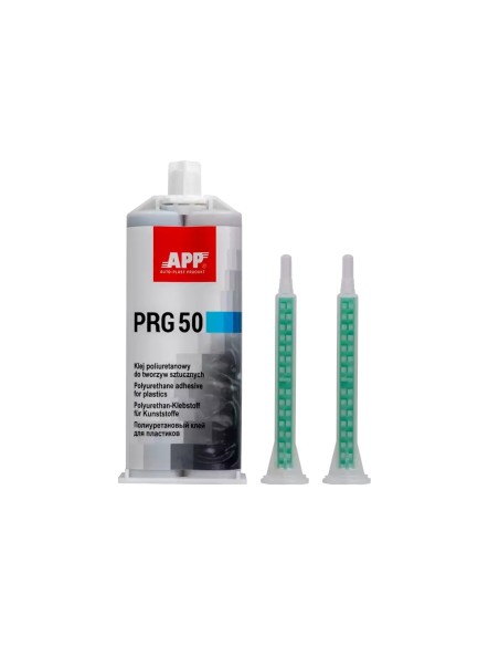 Colle bicomposant 50ml noire – réparation de plastique – APP PRG50
