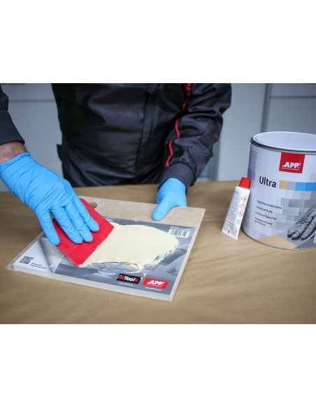 Gants mécaniques jetables en nitrile bleu pour travaux de carrosserie