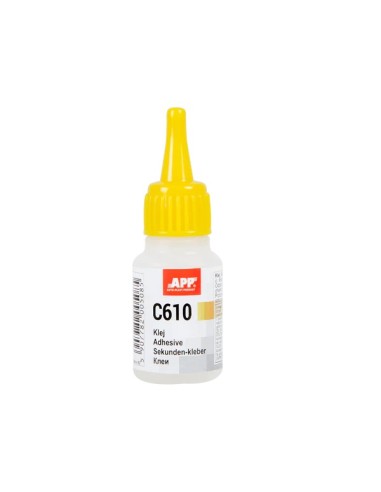 Colle Cyanocrylate 20ml - Colle Super Puissante pour Caoutchouc - APP C610