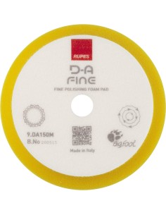 Disque Lustrage Jaune 130/150mm pour polissage fin RUOES DA FINE