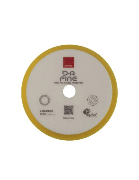 Disque Lustrage Jaune 130/150mm pour polissage fin RUOES DA FINE