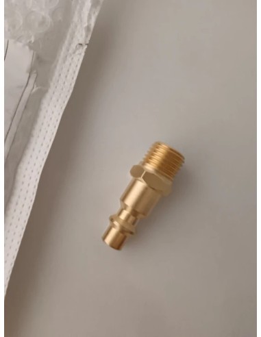 Raccord Pneumatique Mâle 1/4" en laiton américain pas cher