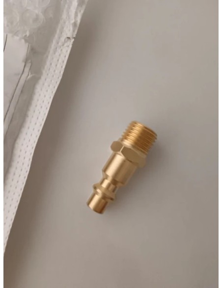 Raccord Pneumatique Mâle 1/4" en laiton américain pas cher