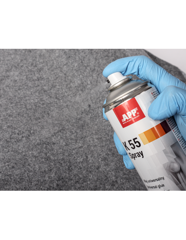 Colle universelle néoprène en bombe 400 ml Extra Forte - APP K55