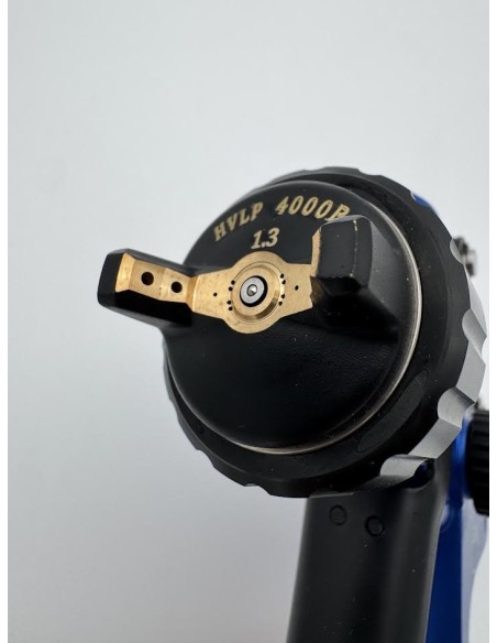 Pistolet à Peinture HVLP  bleu - 4000B BLK Factory - Buse : 1.3mm