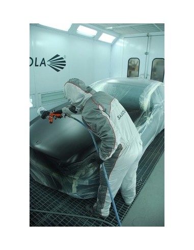 Pistolet Peinture SAGOLA 3300 GTO Gravity Buse 1.30mm + Manomètre